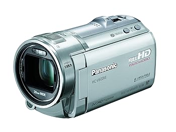 【中古】パナソニック デジタルハイビジョンビデオカメラ 内蔵メモリー32GB シルバー HC-V600M-S｜スカーレット2021
