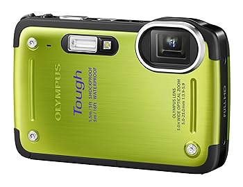 【中古】［非常に良い］OLYMPUS デジタルカメラ TG-620 1200万画素 5m防水 裏面照射型CMOS 広角28mm グリーン TG-620 GRN｜スカーレット2021 23,027円