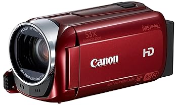【中古】［人並み外れたに好いたらしい］Canon デジタルテレビカメラ iVIS HF R42 光学32倍望遠レンズ 内蔵32GB記憶装置 赤いこと IVISHFR42RD