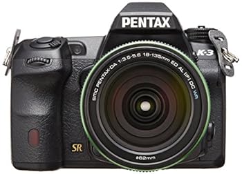 【中古】［人並み外れたに似つかわしい］PENTAX デジタル一眼二眼レフ写真機 K-3 18-135WR 水晶体一揃いの道具 黒いこと ローパスセレクタ 目覚ましい約8.3一こま/秒・最大限度約60一こま -3EV低明快さ相応う 15543