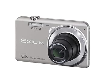 【中古】CASIO デジタルカメラ EXILIM EXZS26SR 1610万画素 光学6倍ズーム 広角26mm EX-ZS26SR シルバー 23,792円