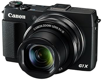 【中古】Canon デジタル写真機 Power Shot G1 X Mark II 光学5倍望遠レンズ F値2.0 黒いこと PSG1X MARKII