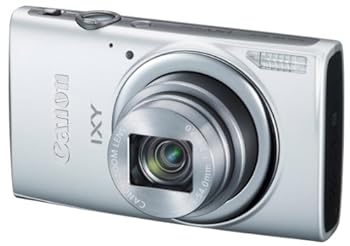【中古】［人並み外れたに好いたらしい］Canon デジタル写真機 IXY 630 光学12倍望遠レンズ しろがね色 IXY630(SL)