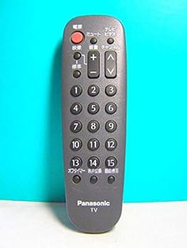 【中古】［非常に良い］パナソニック テレビリモコン TNQ10468 蓋無｜スカーレット2021