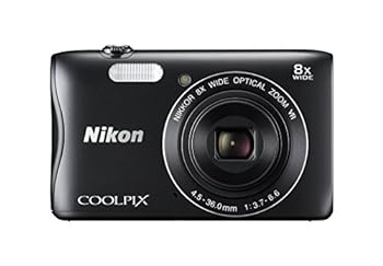 【中古】［非常に良い］Nikon デジタルカメラ COOLPIX S3700 ブラック 光学8倍ズーム 2005万画素 S3700BK｜スカーレット2021