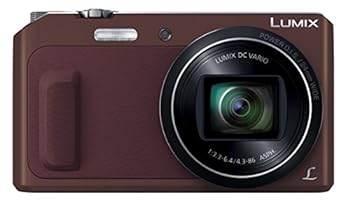 【中古】［人並み外れたに似つかわしい］パナソニック デジタル写真機 ルミックス TZ57 光学20倍 赤銅色 DMC-TZ57-T