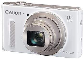【中古】Canon デジタル写真機 PowerShot SX610 HS 白いこと 光学18倍望遠レンズ PSSX610HS(WH)