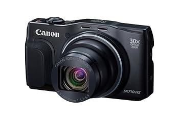 【中古】Canon デジタル写真機 PowerShot SX710 HS 黒いこと 光学30倍望遠レンズ PSSX710HS(BK)