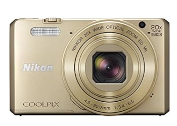 【中古】［非常に良い］Nikon デジタルカメラ COOLPIX S7000 20倍ズーム 1605万画素 ゴールド S7000GL