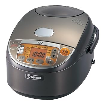 【中古】象印 炊飯器 IH式 限界炊き 5.5合 赤銅色 NP-VN10-TA