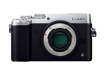 【中古】［人並み外れたに好いたらしい］パナソニック 鏡鑑受け答え一眼写真機 ルミックス GX8 上半身 2030万絵素 しろがね色 DMC-GX8-S