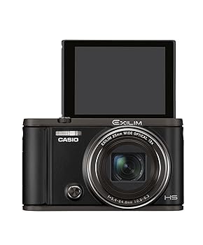 【中古】［人並み外れたに似つかわしい］CASIO デジタル写真機 EXILIM EX-ZR3000BK 自分自身撮りチルト液晶 オートトランスファー役立つこと積み上げる EXZR3000 黒いこと