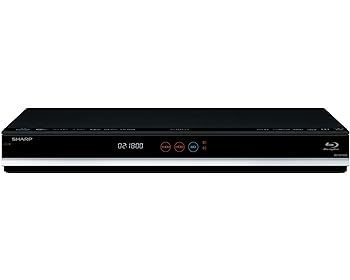 【中古】［非常に良い］シャープ AQUOS ブルーレイレコーダー 1TB 2チューナー BD-W1800