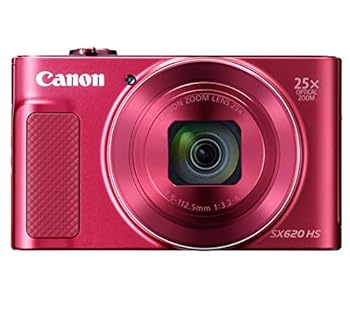 【中古】Canon コンパクトデジタルカメラ PowerShot SX620 HS 赤いこと 光学25倍望遠レンズ/Wi-Fi相応う PSSX620HSRE
