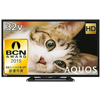 【中古】［非常に良い］シャープ 32V型 液晶 テレビ AQUOS LC-32E40 ハイビジョン 長時間録画HDD対応 2画面表示 2017年モデル