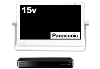 【中古】［非常に良い］パナソニック 15V型 液晶 テレビ プライベート・ビエラ UN-15TD7-W ブルーレイディスクプレイヤー付HDDレコーダー付き 2017年モデル