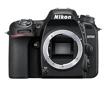 【中古】Nikon デジタル一眼二眼レフ写真機 D7500 上半身 黒いこと