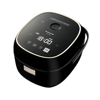 【中古】パナソニック 炊飯器 3.5合 IH式 ブラック SR-KT067-K