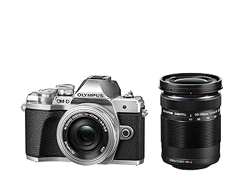 【中古】［非常に良い］OLYMPUS ミラーレス一眼カメラ OM-D E-M10 MarkIII EZダブルズームキット シルバー｜スカーレット2021