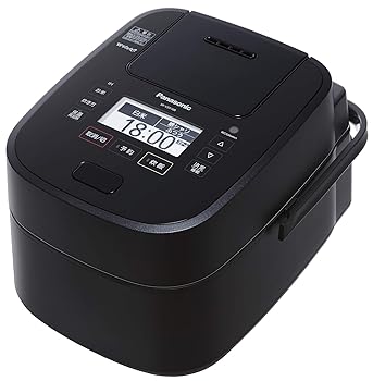 【中古】［人並み外れたに似つかわしい］パナソニック 炊飯器 5.5合 水蒸気\u0026変数剪断応力IH式 Wおどり炊き 黒いこと SR-VSX108-K