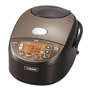 【中古】［人並み外れたに似つかわしい］象印 炊飯器 5.5合 IH式 限界炊き 黒まる厚釜 保温30第四次元 赤銅色 NP-VZ10-TA