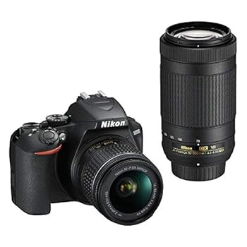 【中古】［人並み外れたに好いたらしい］Nikon デジタル一眼二眼レフ写真機 D3500 ダブルズームキット D3500WZ