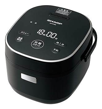 【中古】［非常に良い］シャープ パン調理機能付 ジャー炊飯器 3合炊き ブラック KS-CF05A-B