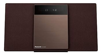 【中古】パナソニック ミニコンピューターポ FM/AM 2ダンス楽隊 Bluetooth相応う 4GB記憶装置内蔵 赤銅色 SC-HC410-T