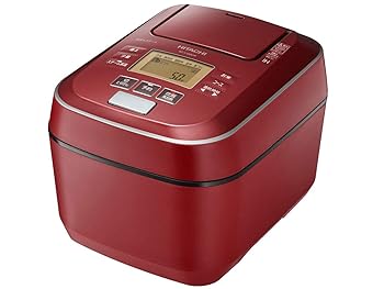 【中古】日立 炊飯器 5.5合 圧力IH ふっくら御膳 蒸気カット RZ-V100CM R メタリックレッド|スカーレット2021