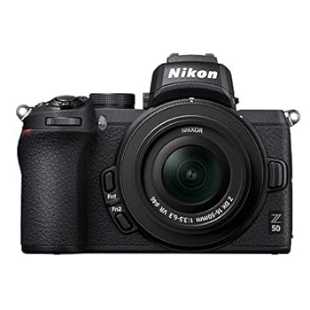 【中古】［人並み外れたに好いたらしい］Nikon 鏡鑑受け答え一眼写真機 Z50 水晶体一揃いの道具 NIKKOR Z DX 16-50粍 f/3.5-6.3 VR嘱する Z50LK16-50 黒いこと