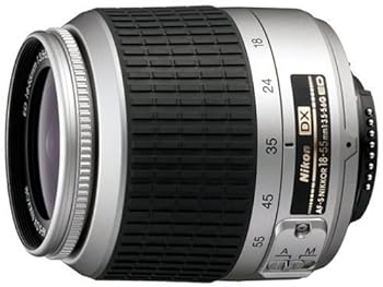 【中古】Nikon AF-S DX ズームニッコール ED 18-55mm F3.5-5.6G シルバー デジタル一眼レフ用|スカーレット2021