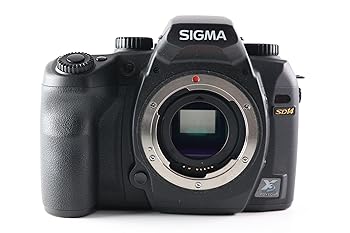【中古】［人並み外れたに似つかわしい］シグマ デジタル一眼二眼レフ写真機 SD14 上半身