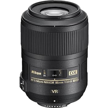 【中古】［非常に良い］AFSDXMC85GVR レンズ デジタル一眼レフ専用 AF-S DX Micro 85mm F3.5G ED VR