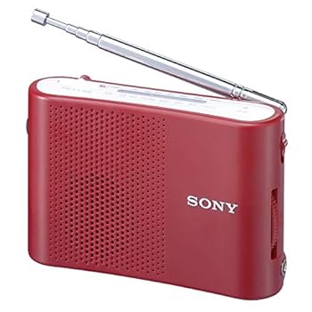 【中古】［非常に良い］ソニー FM/AMハンディーポータブルラジオ レッド ICF-51/R 12,638円