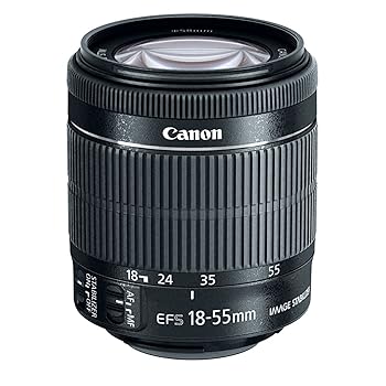 【中古】CANON ZOOM LENS EF-S 18-55mm 1:4-5.6 IS STM|スカーレット2021