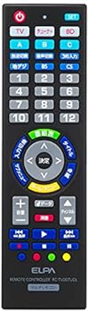 【中古】エルパ(ELPA) マルチリモコンプラス 動作距離:約7m 電池持続時間約12ヶ月 RC-TV007UDL