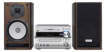 【中古】［人並み外れたに好いたらしい］ONKYO Bluetooth/ CD/SD/USB/ハイレゾ相応う ミニコンピューターポ しろがね色 X-NFR7TX(D)