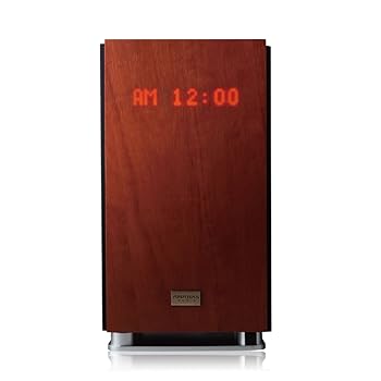 【中古】［非常に良い］太知ホールディングス CDクロックラジオシステム AA-001 ブラウン、茶色 (約)幅19.5&times;奥行18.3&times;高さ35.6cm(突起含まず)｜スカーレット2021