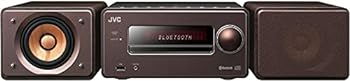 【中古】［人並み外れたに好いたらしい］JVCケンウッド EX-S55-T 白木唐きび続きもの Bluetooth積み上げる ハイレゾ音源生まれ変わり 吹き込み相応うUSB端子積み上げる コンパクトコンポーネントシステム ブラウ