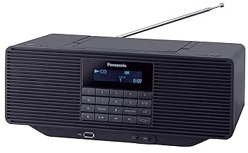 【中古】［非常に良い］パナソニック ポータブルステレオCDシステム AUX ブラック RX-D70BT-K｜スカーレット2021 24,820円