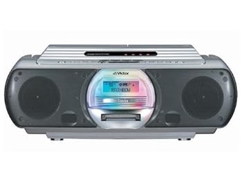 【中古】JVC RC-G1MD-S CD-MD携帯型取り合わせ しろがね色