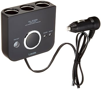 【中古】［非常に良い］ラウダ シガーソケットノイズレス電源 PLUSING 3連ソケット XL-3100