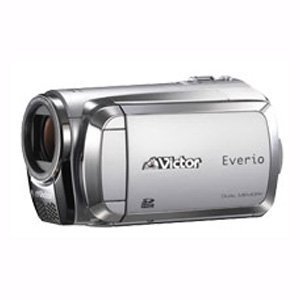 【中古】［非常に良い］JVCケンウッド ビクター Everio ダブルメモリームービー GZ-MS120-S