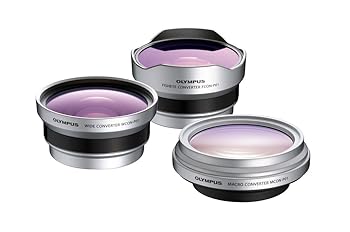 【中古】OLYMPUS コンバーターレンズセット ミラーレス一眼用 3CON-P01|スカーレット2021