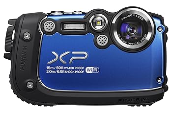 【中古】［非常に良い］FUJIFILM デジタルカメラ XP200BL ブルー 1/2.3型 正方画素CMOS 光学5倍ズーム F FX-XP200BL