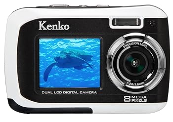 【中古】Kenko デュアルモニターデジタルカメラ DSC880DW IPX8相当防水 DSC880DW｜スカーレット2021 9,643円