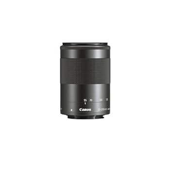 【中古】［人並み外れたに好いたらしい］Canon キヤノン 望遠望遠レンズ EF-M55-200粍 F4.5-6.3 IS STM 鏡鑑受け答え専用 EF-M55-200ISSTM キヤノン EF-M