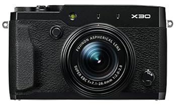 【中古】［人並み外れたに好いたらしい］FUJIFILM プレミアムコンパクトデジタルカメラ X30 黒いこと FX-X30B