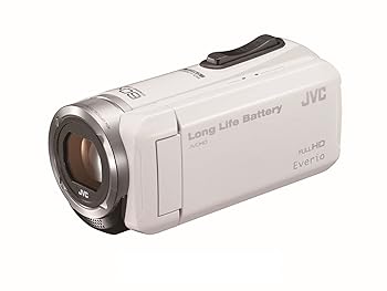 【中古】［非常に良い］JVC KENWOOD JVC ビデオカメラ EVERIO 内蔵メモリー32GB ホワイト GZ-F100-W