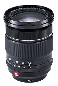【中古】富士フイルム(FUJIFILM) X 取り替えっこ水晶体 フジノン 望遠レンズ 標準尺度 大差しわたし 16-55粍 F2.8通し 防塵防滴耐低温 直線的原動機(静音) 絞り輪っか F XF16-